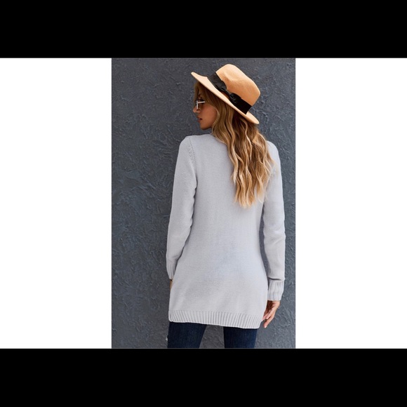 New Cable Knit Cardigan Sz S-Xl - Picture 4 of 4